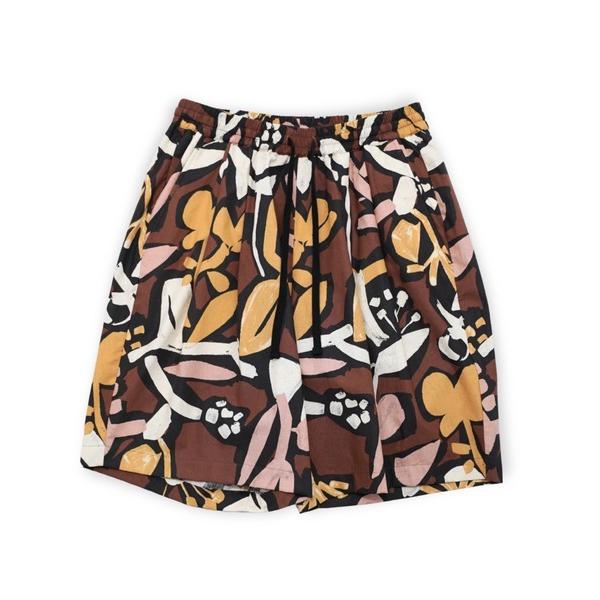 パンツ 「my beautiful landlet」FLORAL PIGMENT PRINT WID...