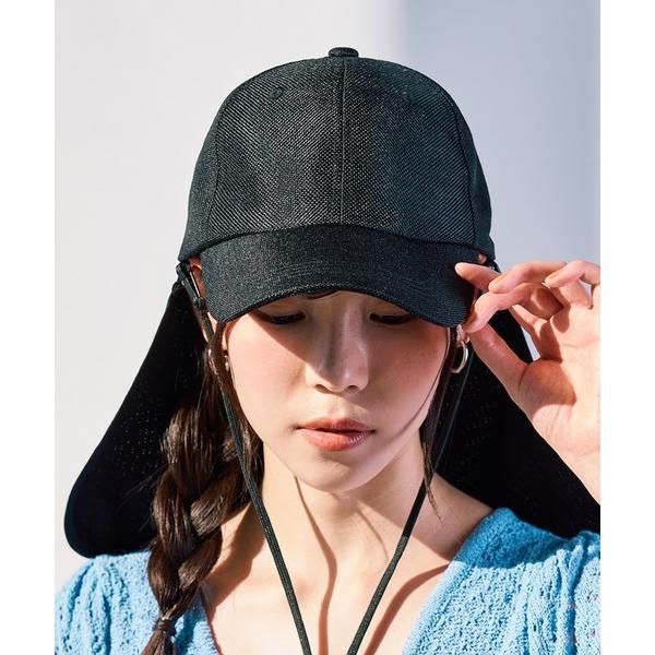 キャップ 帽子 「WEB限定」遮光100％ UVカット 遮熱 接触冷感 洗える ポリジュート キャッ...