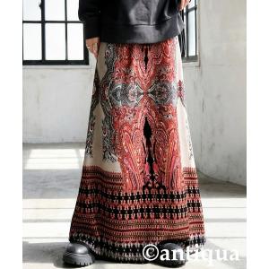 スカート ペイズリー柄 スカート