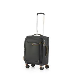 スーツケース アメリカンツーリスター APPLITE 4 ECO スピナー55/20 エキスパンダーTSA ブラック/マスタード