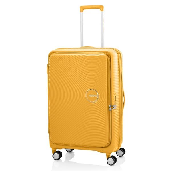 スーツケース アメリカンツーリスター CURIO スピナー75 EXP ブックオープニング ゴールデ...