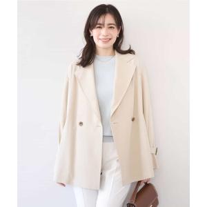 トレンチコート コート 卒園式 ショート丈ツイルトレンチコート/洗える/WEB限定サイズあり レディース