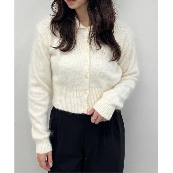 tシャツ 「DAESE TOKYO/デセトウキョウ」モヘア襟付きWZIPPO レディース