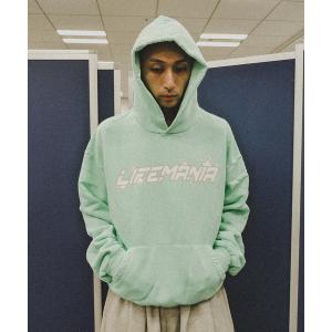 パーカー LIFEMANIA / ライフマニア RACING STAR LOGO HOODIE メンズ レディース