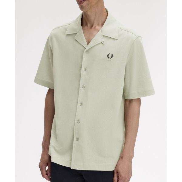 シャツ Compress Mesh Revere Collar Shirt／圧縮メッシュオープンカラ...