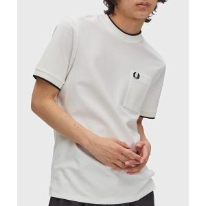 フレッドペリー tシャツ Pocket Detail Pique T-Shirt／ポケットディテールピケTシャツ メンズ レディース