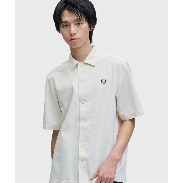 フレッドペリー シャツ 半袖 Placket Detail Short Sleeve Shirt／フ...