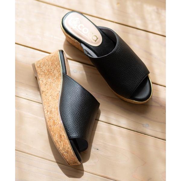 「coca（ANDEX shoes product）」 ミュール SMALL ブラック レディース