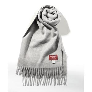 「Joshua Ellis」 マフラー FREE グレー レディース