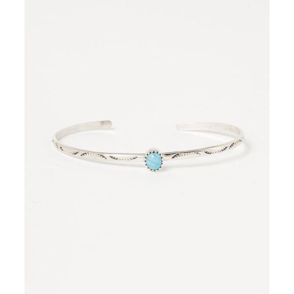 「Indian Jewelry」 ブレスレット ONE SIZE シルバー メンズ