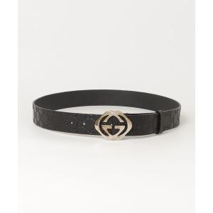 「GUCCI」 グッチシマ ベルト - ブラック メンズ