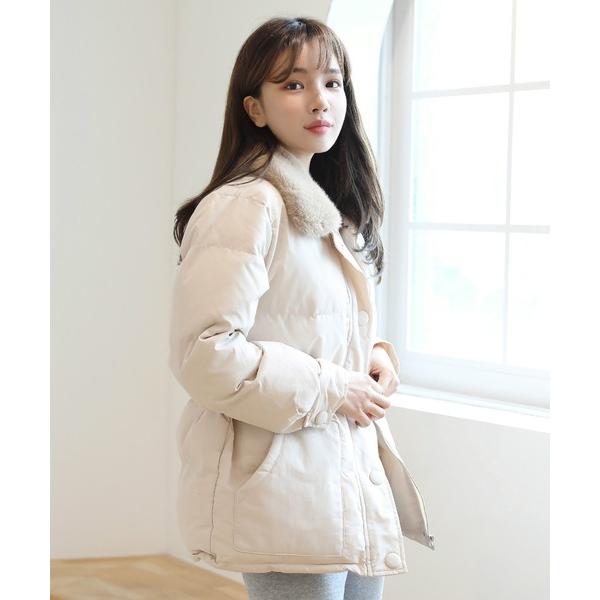 「by muni:r」 ブルゾン FREE クリーム レディース