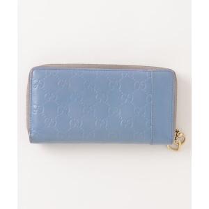 「GUCCI」 財布 - ブルー レディース