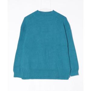 「GLOBAL WORK」 長袖ニット M ブルー レディース
