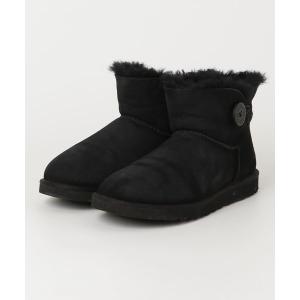 「UGG」 ショートブーツ 25.0cm ブラック レディース