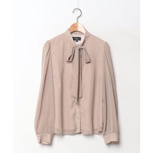 「emiriawiz」 長袖ブラウス MEDIUM ブラウン レディース