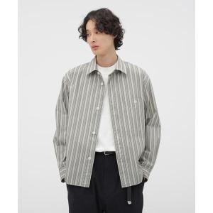 MHL.（エムエイチエル） シャツ GARMENT DYE COTTON SHIRTING メンズ