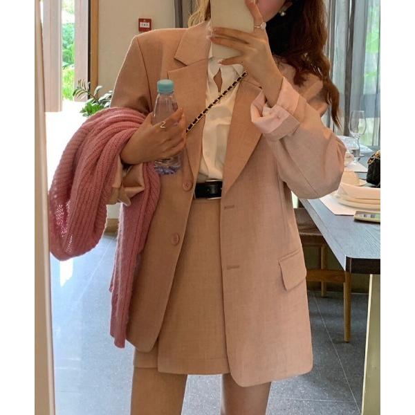 セットアップ テーラージャケット＆ミニスカートセットアップ レディース