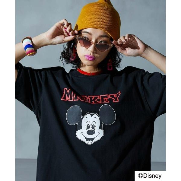 「Disney」 半袖Tシャツ LL ブラック レディース