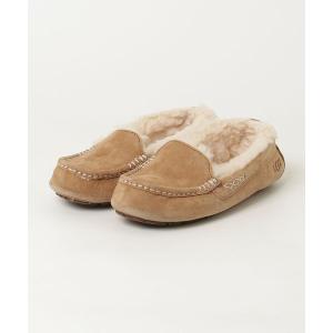 「UGG」 モカシンシューズ 23cm ベージュ レディース