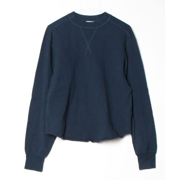 「THE SHINZONE」 スウェットカットソー - ネイビー レディース