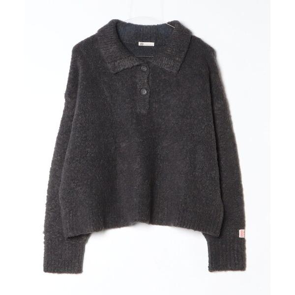 「Java」 長袖ニット S ブラック レディース