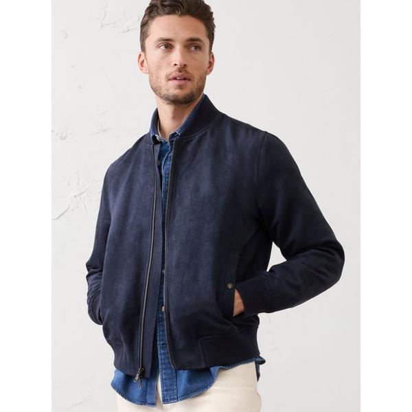 ブルゾン アウター BANANA REPUBLIC FACTORY STORE　　ヴィーガン スエー...