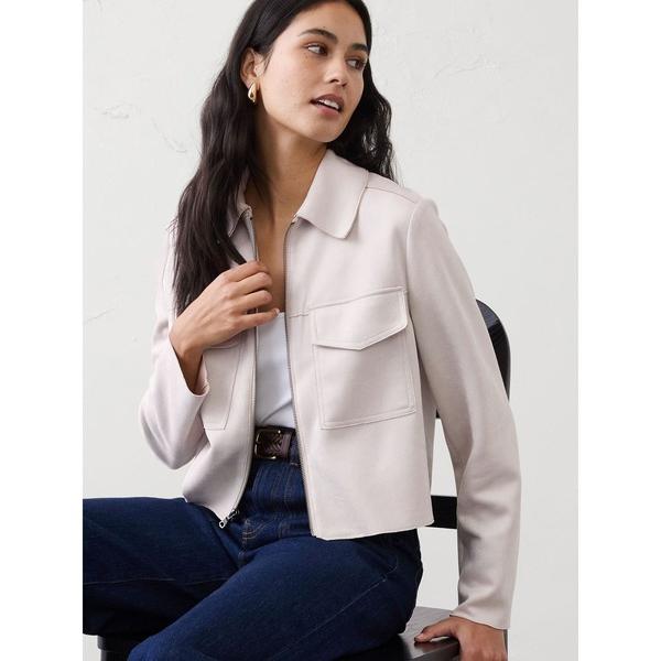 コート アウター BANANA REPUBLIC FACTORY STORE　　ヴィーガン スエード...
