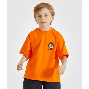 tシャツ ファニーゴリラワンポイント半袖Tシャツ キッズ 子供服 男の子
