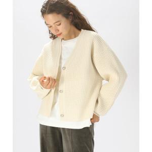「niko and...」 ニットカーディガン BIG(L) ベージュ レディース