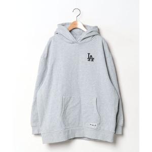 「BACK TO THE FIELD」 長袖ワンピース FREE グレー レディース