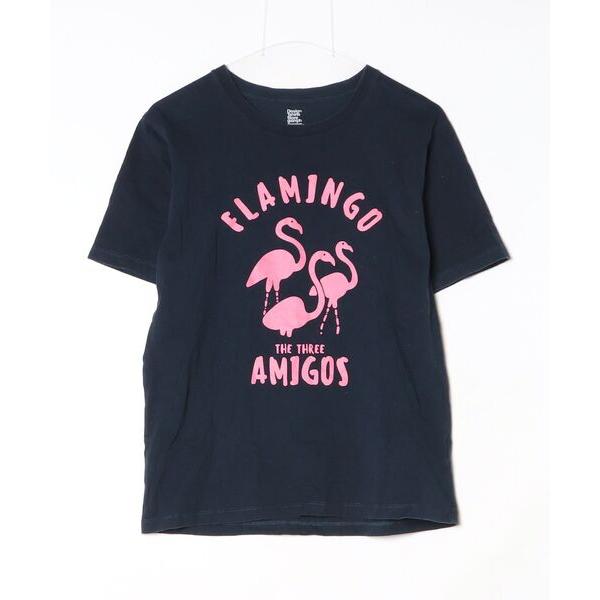 「Design Tshirts Store graniph」 半袖Tシャツ S ネイビー メンズ