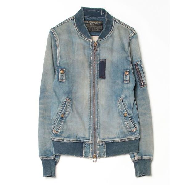 「TMT」 ブルゾン MEDIUM ブルー メンズ
