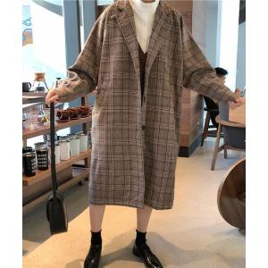 「AMOUR BOX」 コート MEDIUM ブラウン レディース