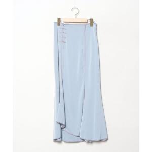 「KEITA MARUYAMA」 ロングスカート「Lily Brownコラボ」 0 ブルー レディース