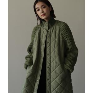 「HERENCIA」 コート MEDIUM カーキ レディース