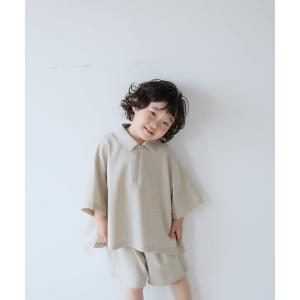 ブラウス シャツ ホップサックZIPポロ 603...の商品画像