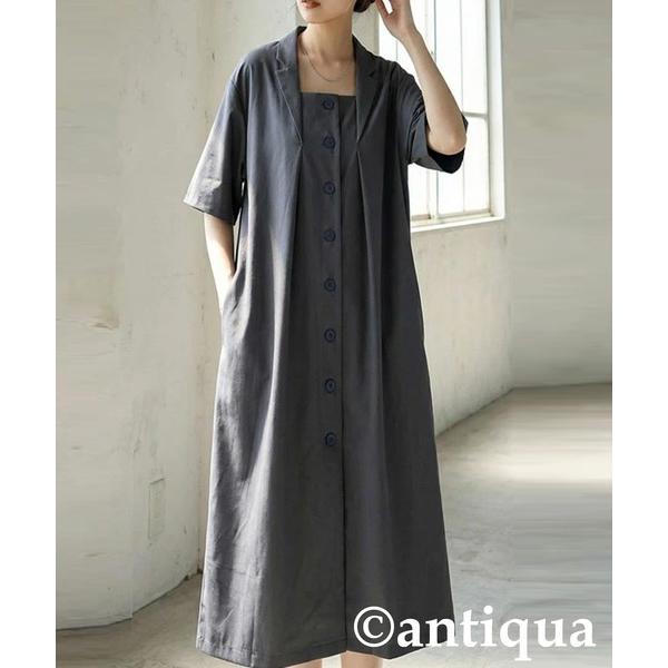 ワンピース テーラード ワンピース