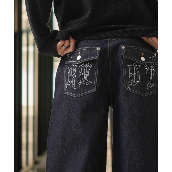 ジーンズ 13oz リベット使い リジッドデニム / 13oz Rivet-Detailed Rig...