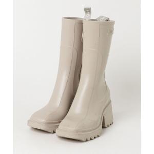 「Chloe」 レインブーツ 35 ベージュ レディース