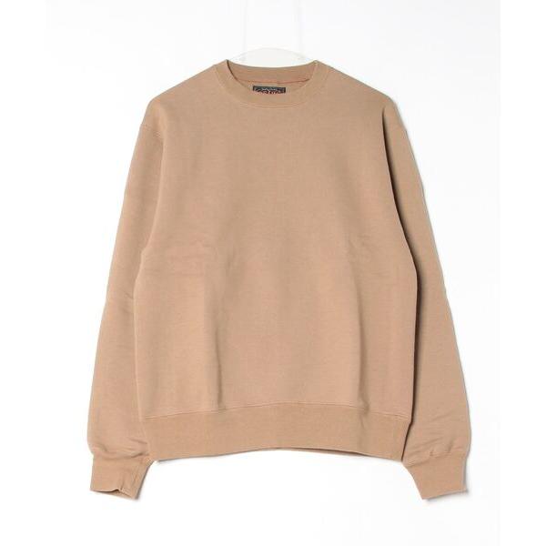 「BEAMS PLUS」 スウェットカットソー M カーキ メンズ