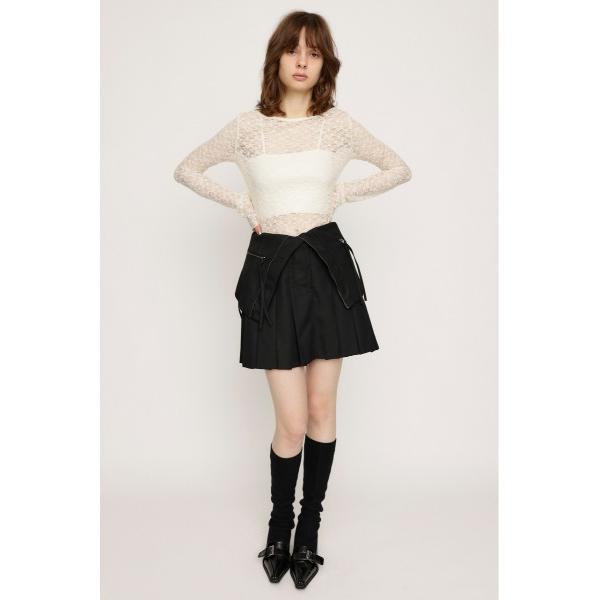 「SLY」 サロペットスカート 1 ブラック レディース