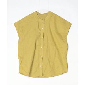 「titivate」 半袖ブラウス M イエロー レディース