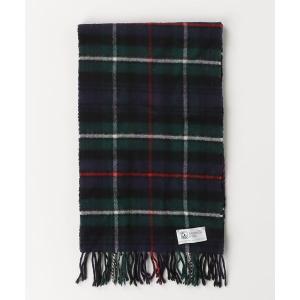 「Johnstons of Elgin」 マフラー FREE グリーン メンズ