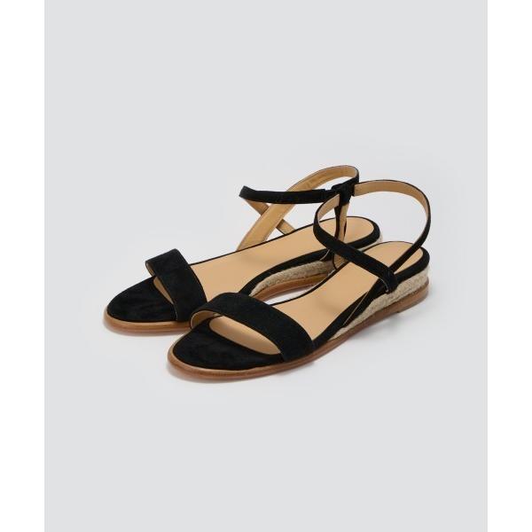 サンダル ACACIA サンダル 3.0cm BLACK レディース