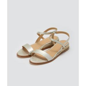 サンダル ACACIA サンダル 3.0cm SILVER レディース