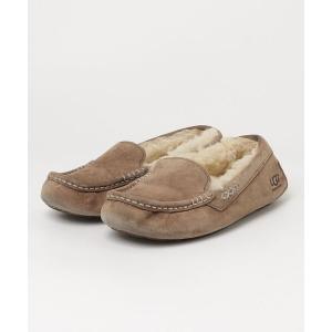 「UGG」 モカシンシューズ 23cm ブラウン レディース