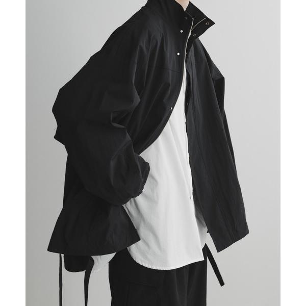 「remer」 ナイロンブルゾン MEDIUM ブラック メンズ