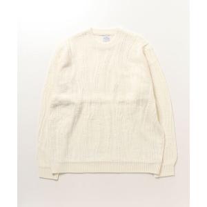「coen」 長袖ニット M ベージュ メンズ