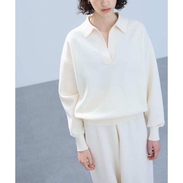 「N.O.R.C」 長袖ニット フリー アイボリー レディース